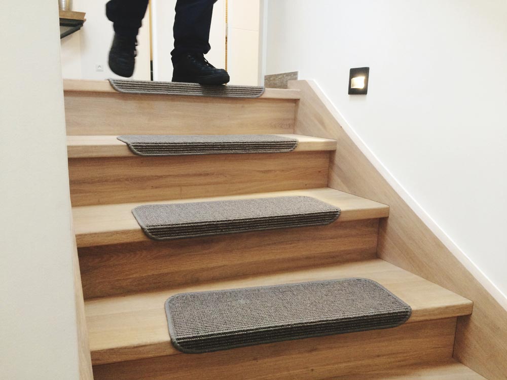 Escalier anti-dérapan