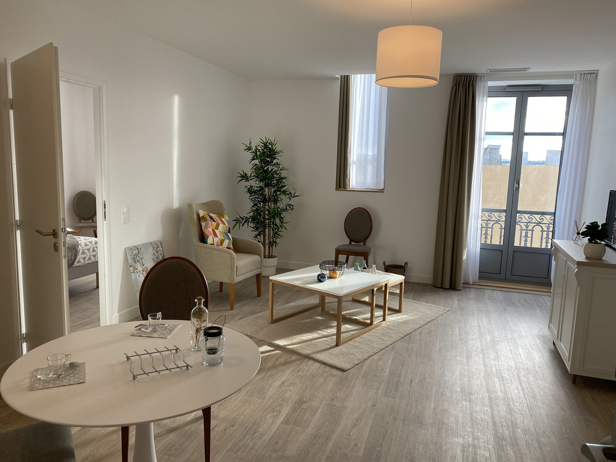 Salle de repas conviviale