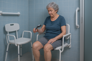 Siège de douche et équipement