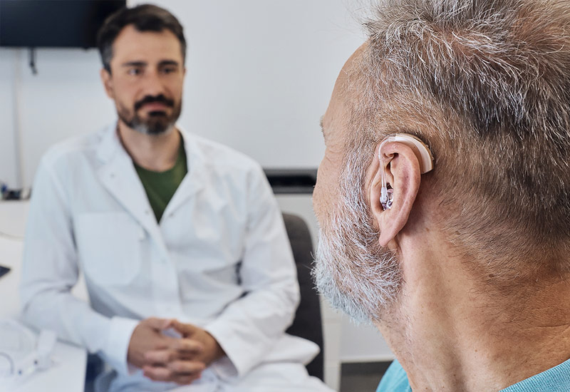 Accompagnement professionnel par un audioprothésiste.