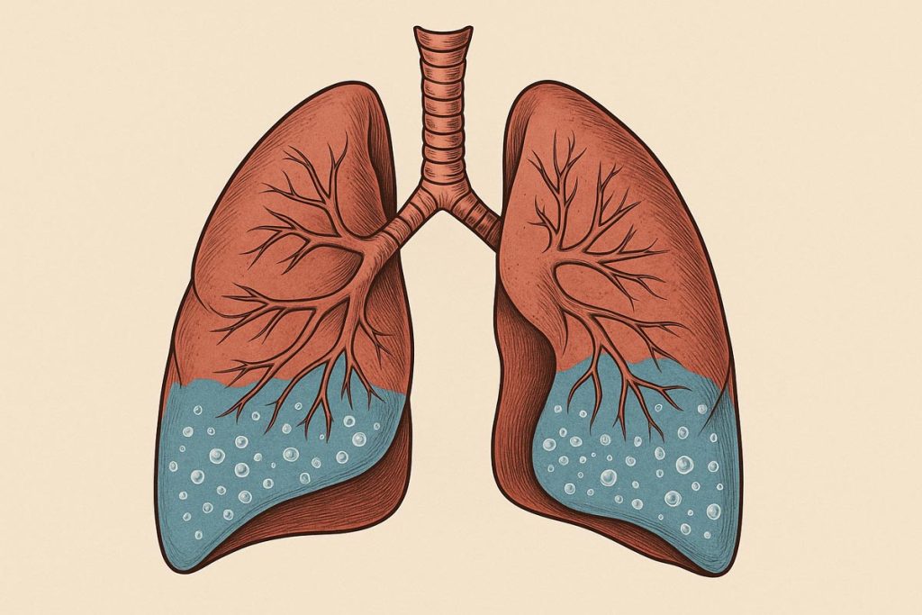 oedème pulmonaire