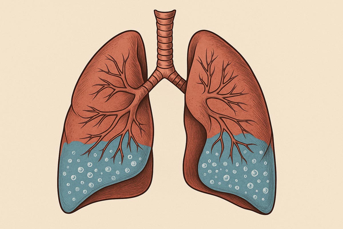 oedème pulmonaire